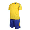 plain new design soccer jersey men training football uniform kit